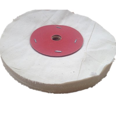 100% Cotton Cloth/ Fold Buffing Wheel For Polishing Metal,Stainless Steel Surface To Mirror Finish