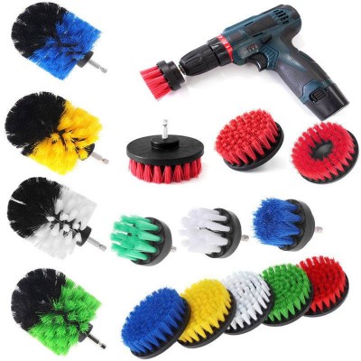 Bathroom Surfaces Tub,Shower,Tile And Grout All Purpose Power Scrubber Cleaning Kit Drill Nylon 5 Pcs /set